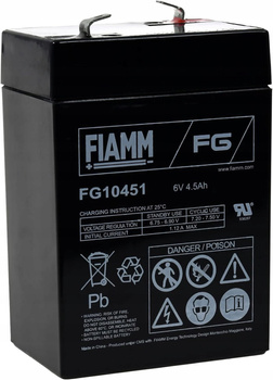 FIAMM PB 6V / 4,5Ah FG10451