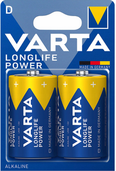 VARTA bateria alkaliczna Longlife Power LR20 D BL2