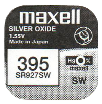 MAXELL bateria srebrowa 395 / SR927SW 1 szt.