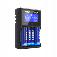 XTAR Ładowarka VC4 18650/32650 Li-ION/Ni-MH, 4 kanały, USB