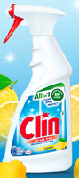 CLIN WINDOWS & MIRRORS SPRAY 500ML CYTRYNA/LEMON 10/98/980 PL