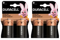 DURACELL LR20 BASIC BL2 / zestaw 4 szt.