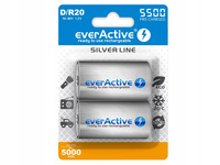 everActive akumulatorki R20/D Ni-MH 5500 mAh bl.2