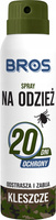 Bros Spray na odzież przeciwko kleszczom 90 ml