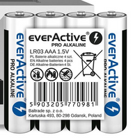everActive bateria alkaliczna Pro AAA zgrzew 4 szt.