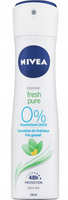 NIVEA DEO SPRAY 150ML WOMAN FRESH PURE 6/396/2376