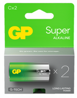 GP Bateria alkaliczna G-Tech C LR14 BL2