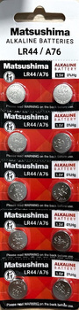 MATSUSHIMA Bateria alkaliczna LR44 / A76 BL10