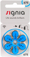 SIEMENS Baterie słuchowe SIGNIA 675 MF (PR44) BL6