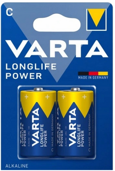 VARTA bateria alkaliczna Longlife Power LR14 C BL2