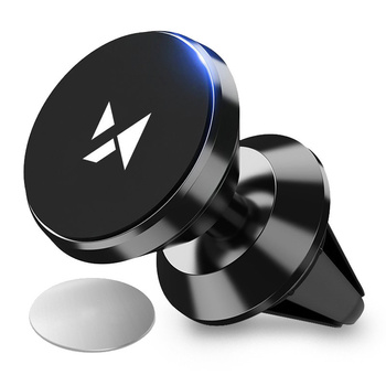 Wozinsky uchwyt magnetyczny do kratki samochodu czarny WMH-04