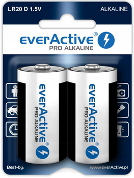everActive bateria alkaliczna Pro LR20 D bl.2