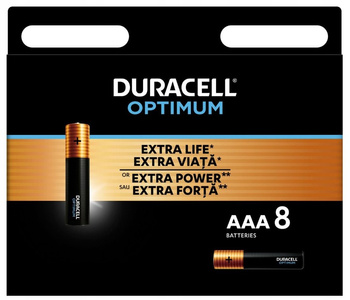 DURACELL LR3 AAA OPTIMUM BL8
