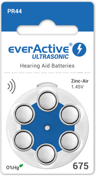 everActive baterie słuchowe ULTRASONIC 675 bl.6