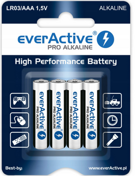 everActive bateria alkaliczna Pro AAA bl.4