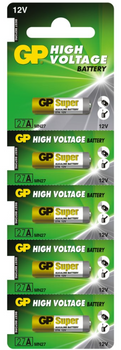 GP bateria alkaliczna SUPER ALKALINE 27A / MN27 / V27A BL5