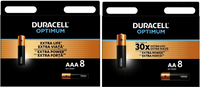 DURACELL LR6 + LR3 OPTIMUM / zestaw 16 szt.