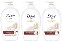 DOVE LIQUID HAND WASH 250ML SILK 12/190/2280 PLx3 /zestaw