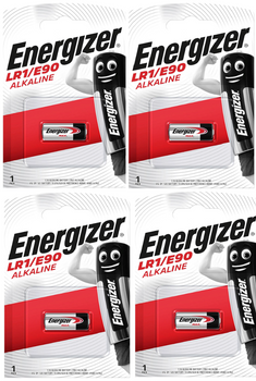 ENERGIZER Bateria alkaliczna LR1/E90 bl.1x4 /zestaw