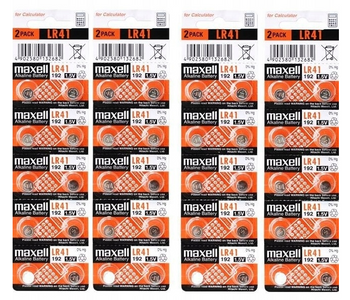 MAXELL bateria alkaliczna LR41 40 szt. - zestaw