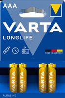 VARTA bateria alkaliczna Longlife LR3 AAA BL4