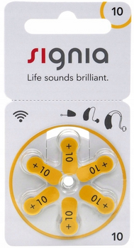 SIEMENS Baterie słuchowe SIGNIA 10 MF (PR70) BL6