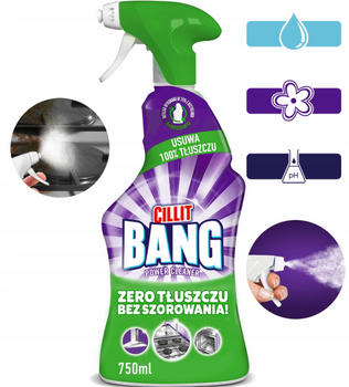 CILIT BANG 750ml spray tłuszcz i smugi