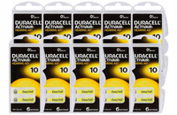 DURACELL baterie słuchowe 10 60 szt.