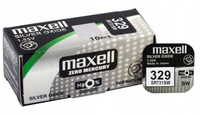 MAXELL bateria srebrowa 329 / SR731SW BL1x10 /zestaw