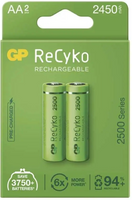 GP akumulatorki ReCyko+ AA 2450mAh NiMH 1,2V BL2
