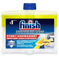 FINISH PŁYN DO CZYSZCZENIA / DISHWASHER CLEANER LEMON 250 ML 12/192/2304