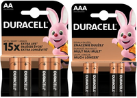 DURACELL LR3 + LR6 BASIC / zestaw 8 szt.