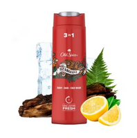 OLD SPICE SHOWER GEL 400 ML 3IN1 TIGERCLAW 6/240/1440 PL