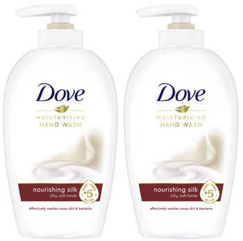 DOVE LIQUID HAND WASH 250ML SILK 12/190/2280 PLx2 /zestaw