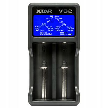 XTAR Ładowarka VC2 18650/26650 Li-ION, 2 kanały, USB
