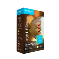 Lampki dzwonki BAT modee 0,9m WARM 10LED ML-C3014