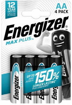 ENERGIZER Bateria alkaliczna MAX PLUS AA bl.4