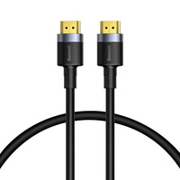 Kabel Baseus Cafule HDMI / HDMI 2.0 4K 60 Hz 3D 18 Gbps 1m - czarny