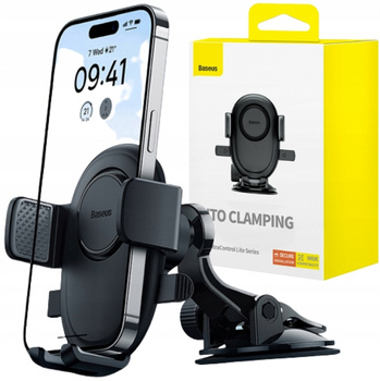 Baseus Uchwyt samochodowy do telefonu UltraControl Lite Series - czarny