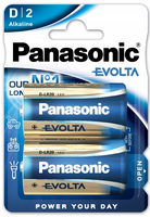 PANASONIC bateria alkaliczna Evolta LR20 BL2