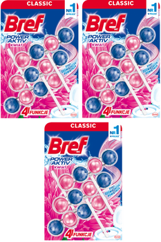 BREF POWER AKTIV 3X50G FLOWER 9/128/1152/x3 /zestaw