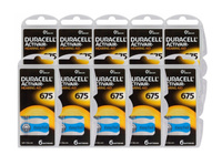 DURACELL baterie słuchowe 675 60 szt.