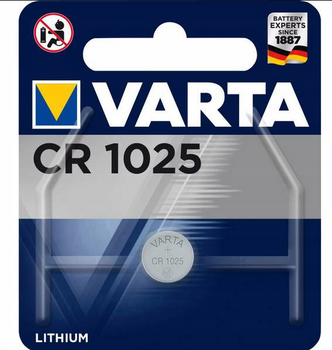  CR1025   6125101401	varta