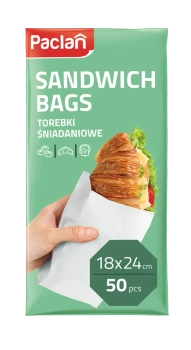 Torebki papierowe śniadaniowe PACLAN 50szt