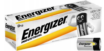 ENERGIZER Bateria alkaliczna INDUSTRIAL D LR20 12 szt. / zestaw
