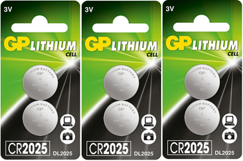 GP bateria litowa CR2025 BL2x3  /zestaw