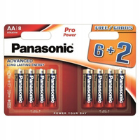 PANASONIC bateria alkaliczna PRO Power AA BL8