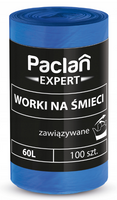 Worki na śmieci PACLAN 60L 100 szt.