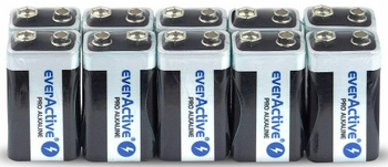 everActive bateria alkaliczna Pro 6LR61 9V zgrzew 1 szt.x10 /zestaw