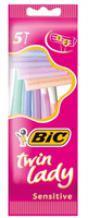 BIC JEDNORAZOWA MASZYNKA DO GOLENIA TWIN LADY 5 SZT / RAZOR 5 PCS 20/150/3000 PL
